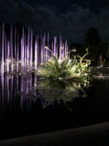 Chihuly Glass exhibit at the Biltmore Estate